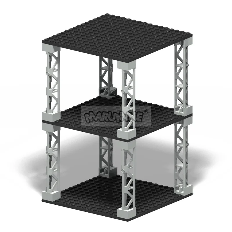 Marumine Building Blocks Double-sided Base Plate 16x16 91405 Assemble Parts MOC Bricks Baseplate Idea House Construction Board 4