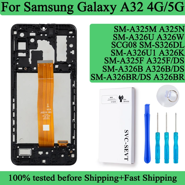 SM-A325F A325M A326B A326U Premium Lcd For Samsung Galaxy A32 4G