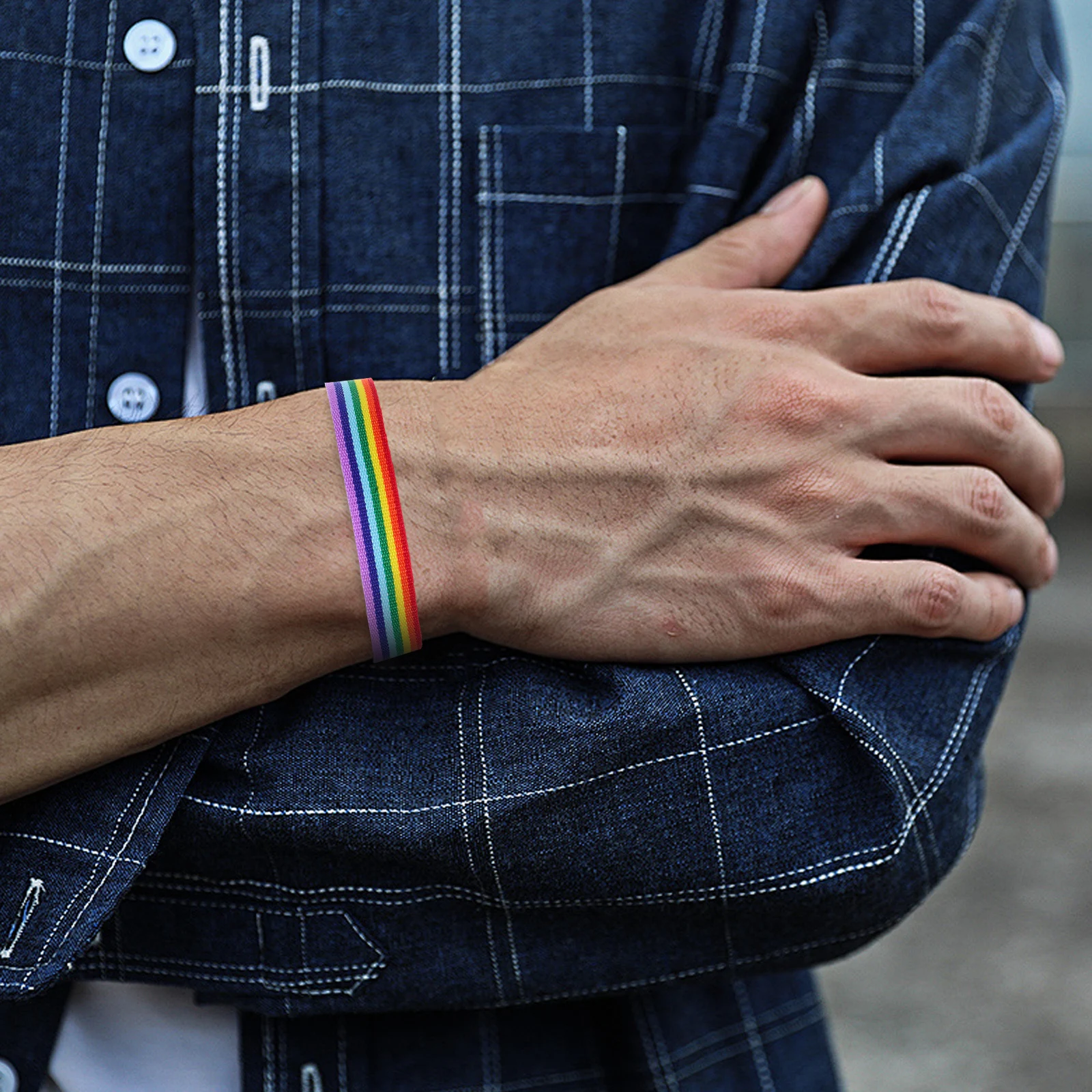 Rainbow Pride Wristbands (2pcs) 4