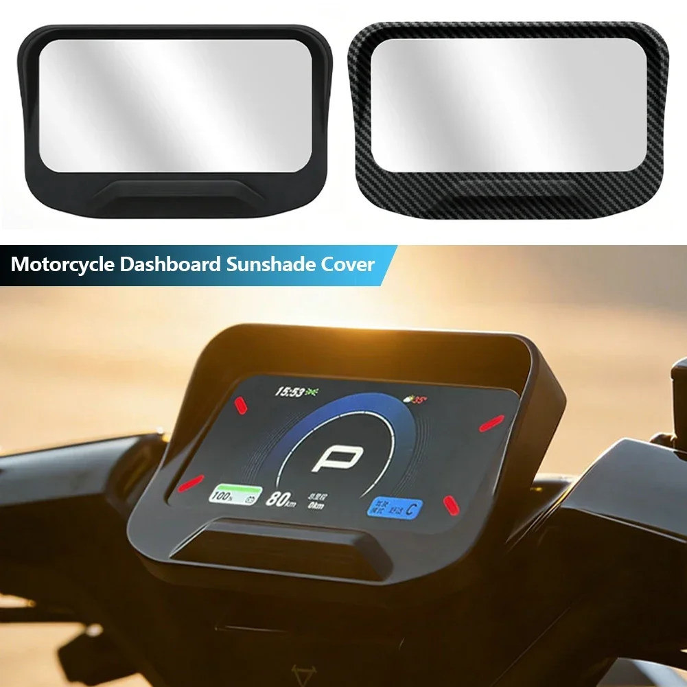 Motorcycle Dashboard Anti-Glare Sunscreen Shield with UV Protection