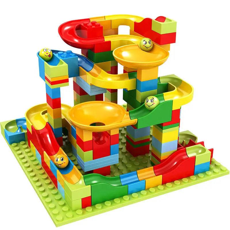 

Конструктор Marble Run, классические строительные блоки, строительные блоки, строительные блоки для детей, детский гоночный трек, обучающая игрушка