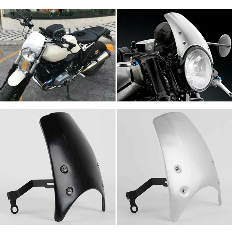 

Motorcycle Windshield Wind Deflector For-BMW R NINE T NINET R9T R 9 T Racer Pure Urban Scrambler 2014-2018