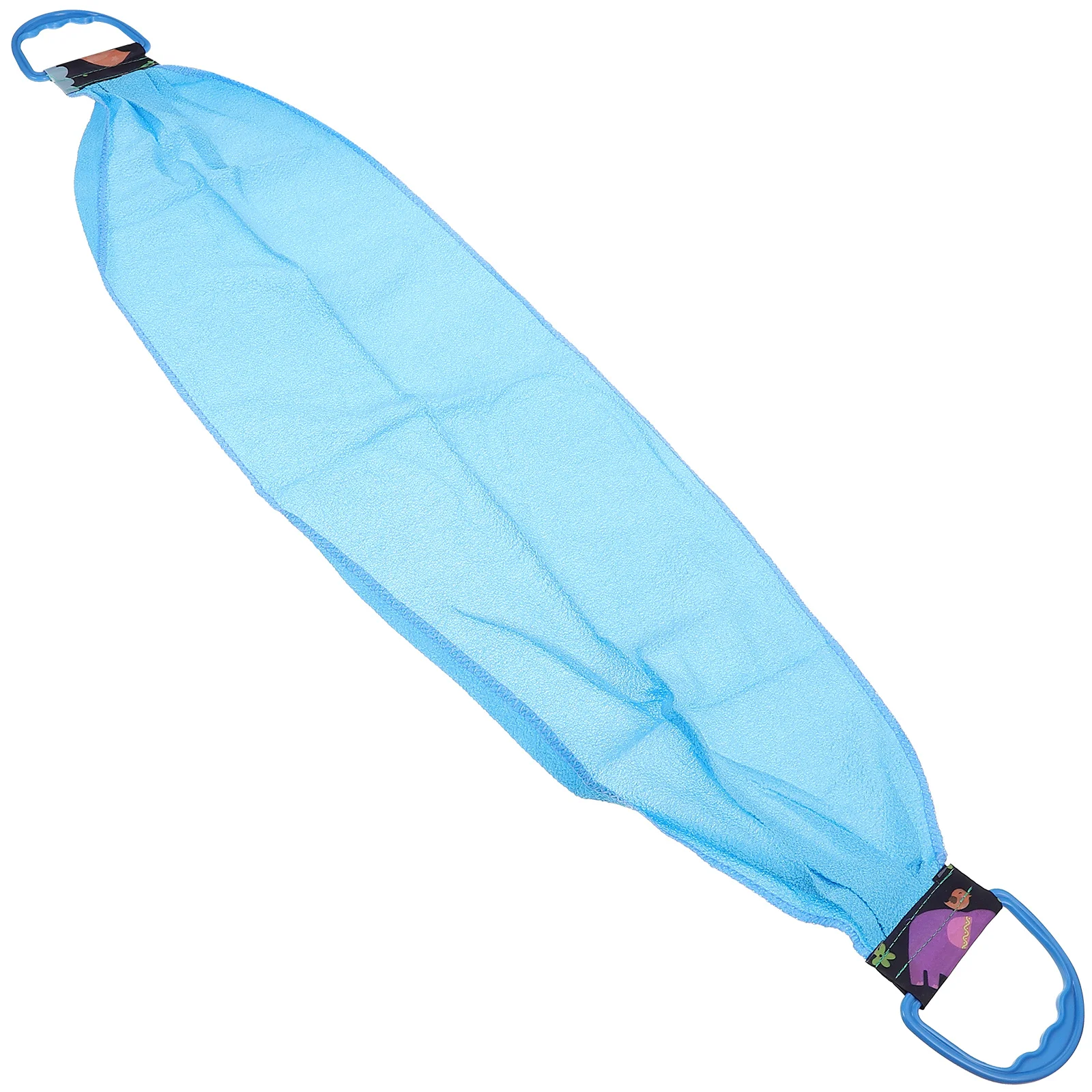 

Long Back Rub Bath Towel Handles for Shower Scrubber Body Exfoliating Polyester Powerful Stain Removal