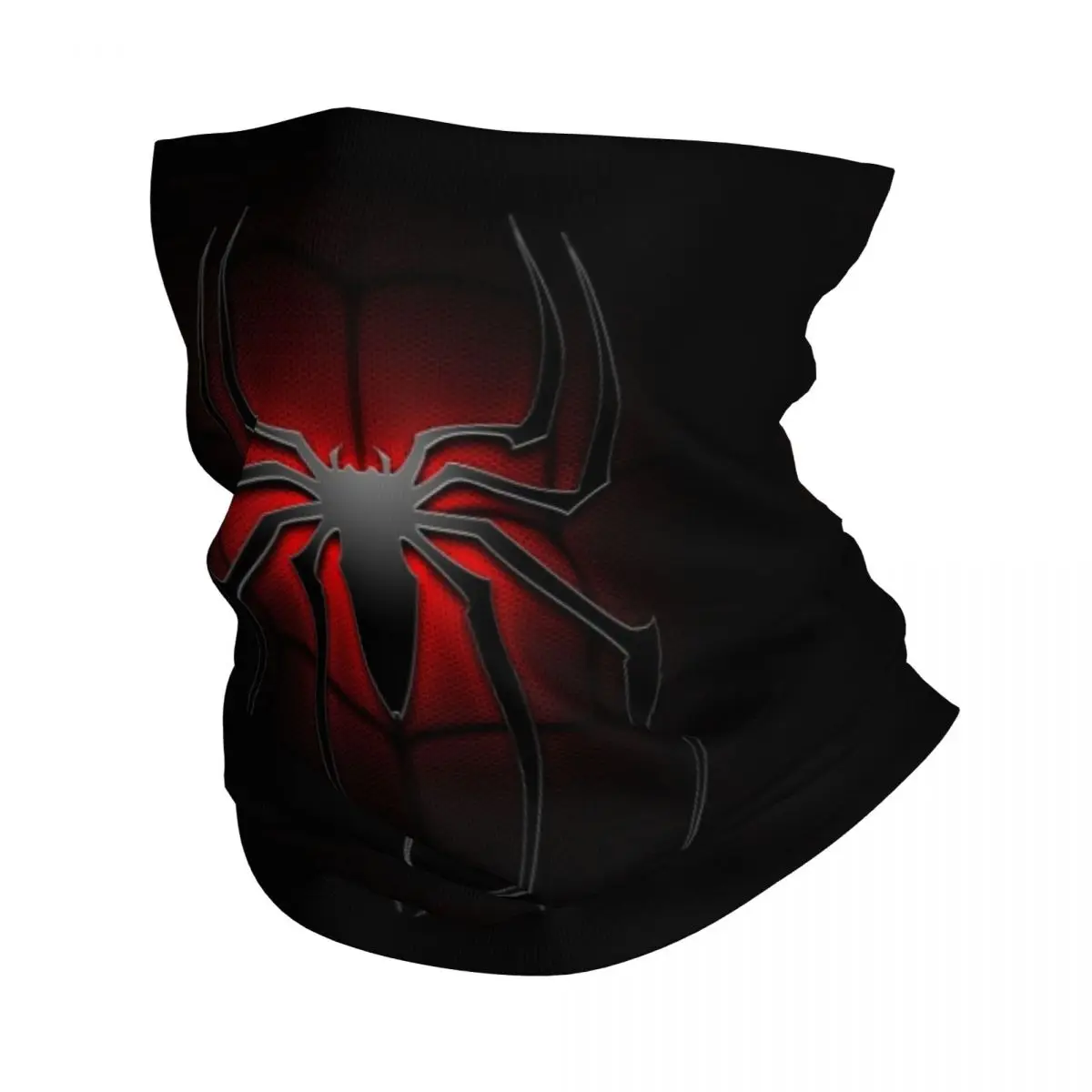 Cartoon Animal Little Spider Bandana Winter Neck Warmer Men Windproof Wrap Face Scarf for Ski Gaiter Headband