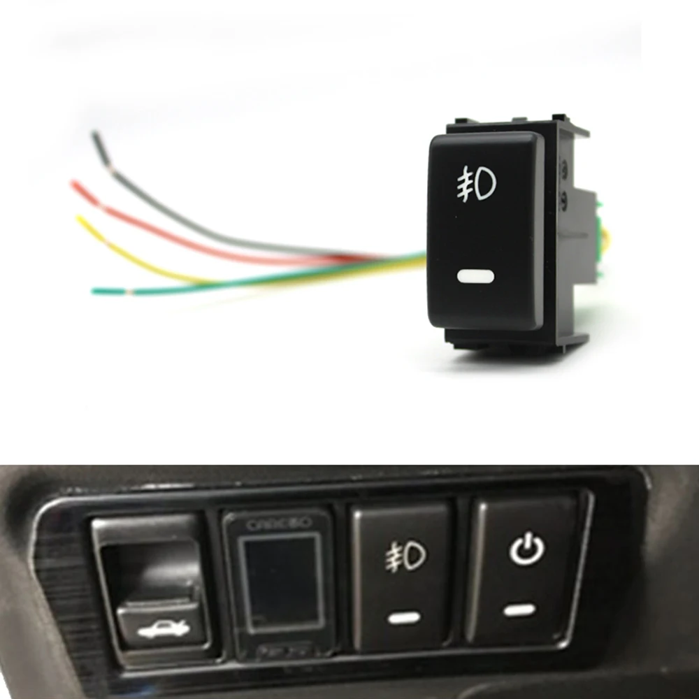 New LED Light Bar Push Switch Button Automobile Button Switches For