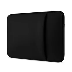 Premium Soft Laptop Sleeve - Protective Case - 15.6 inch (Black)