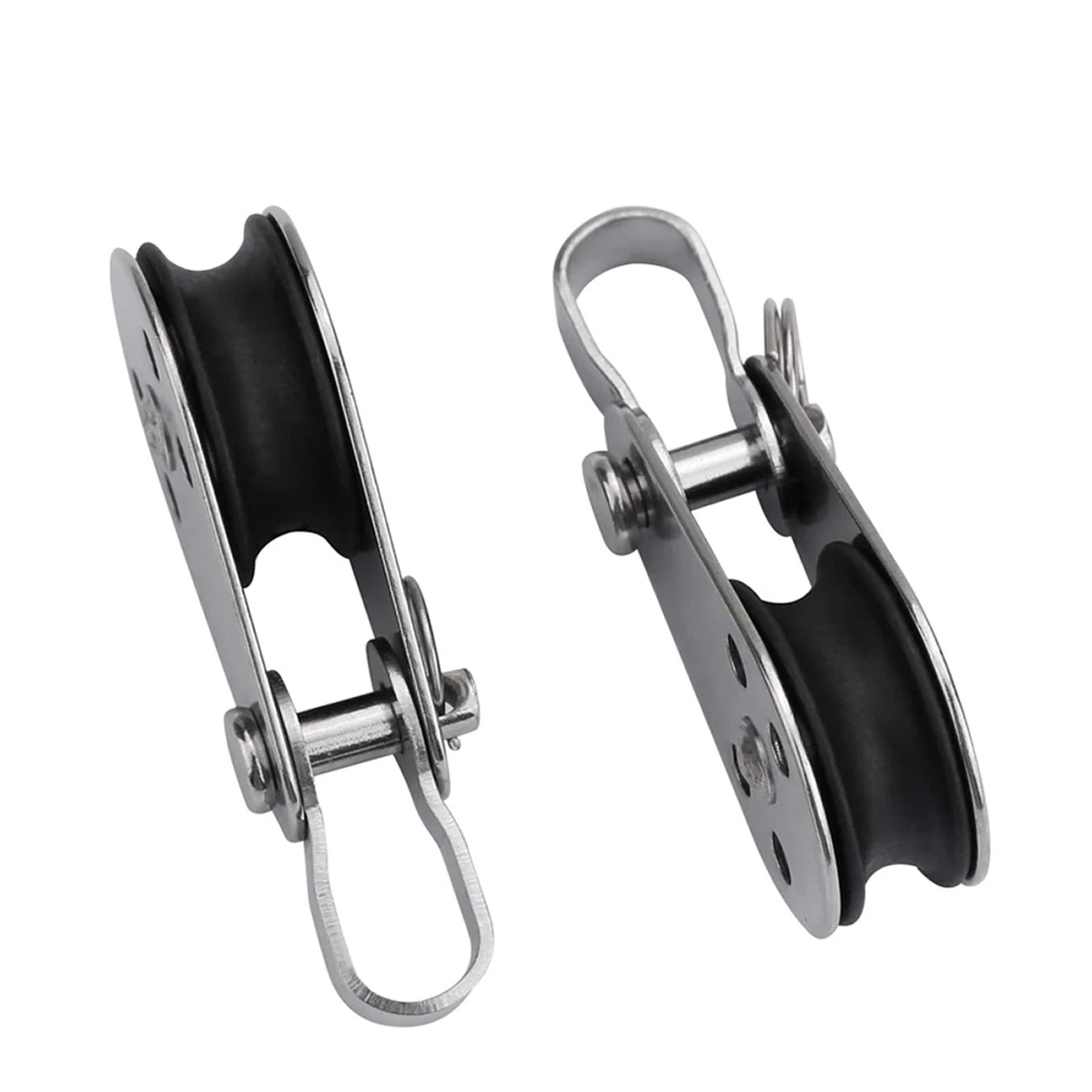 Rope Pulley Marine Accessories Marine Hardware 25mm 316 Stainless Steel Pulley For Block Rope Runner Kayak Boat