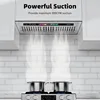 30 Inch Insert Range Hood with Voice/Gesture/Touch Control, 900 CFM Built-in Kitchen Hood Vent with 4 Speed Exhaust Fan 5