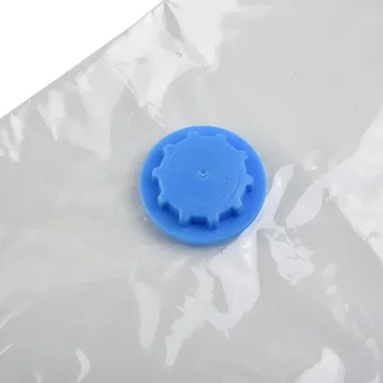 1PCS Transparent Vacuum Bag Folding Compressed Clothes Storage Travel Sealing Bags For Closets/attic/garage/basement Reusable
