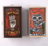 Tarot del A Tarot Deck and Guidebook Inspired by the World of Guillermo del Toro Novelty Book Beginners Card Game Deck Toy 1