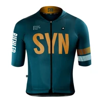 Aviation material men's short-sleeved cycling jersey tops quick-drying breathable competition cycling jersey close fitting 2
