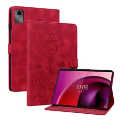 Premium Leather Tablet Cover - Sleek and Durable Protection for Legion Y700 5th (Red)