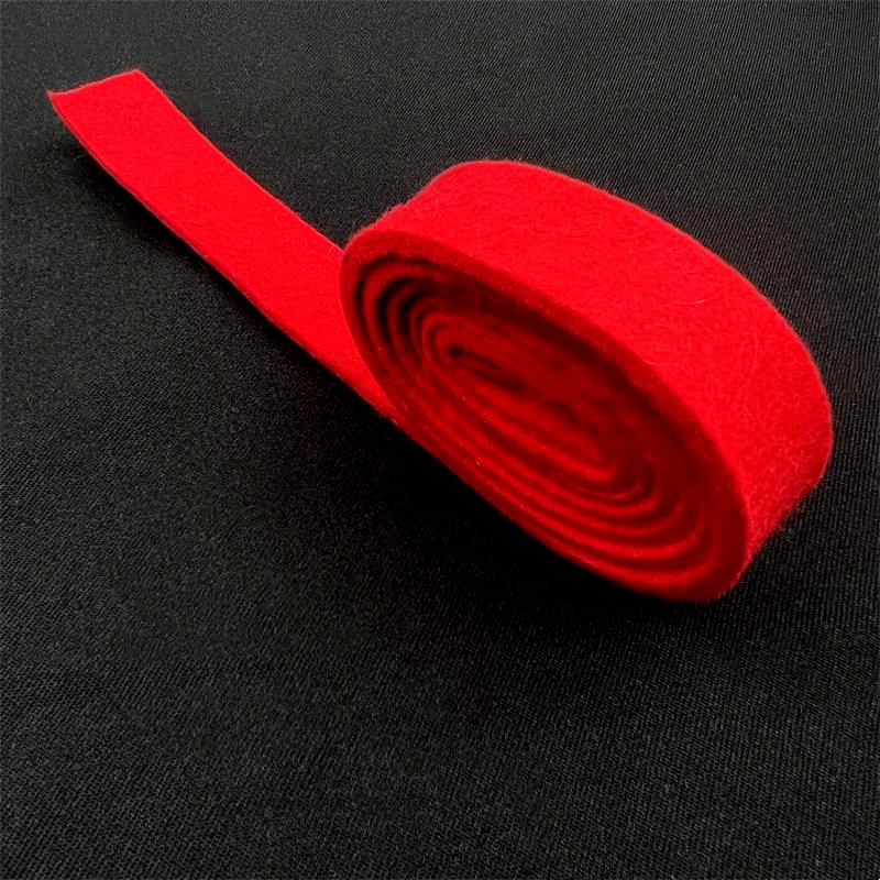 High quality Piano Tuning Tool muting felt Muting Tool Red Wool Felt Temperament Strip Tapered Mute Piano tool parts#1210