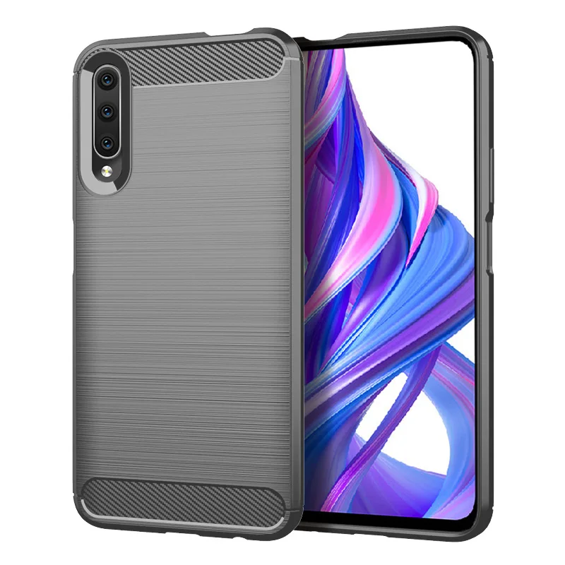 Soft Armor Matte Shockproof Silicone Phone Case with Textured Design