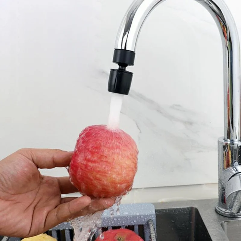 

Water Saving Shower Faucet Nozzle Adapter Adjustable Pressure Swivel Faucet Universal Kitchen Faucet