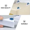 8 Pcs Adhesive Roller Storage Case Caster Bins with Brake Self-adhesive Sticky Casters The Hips Wheels 4