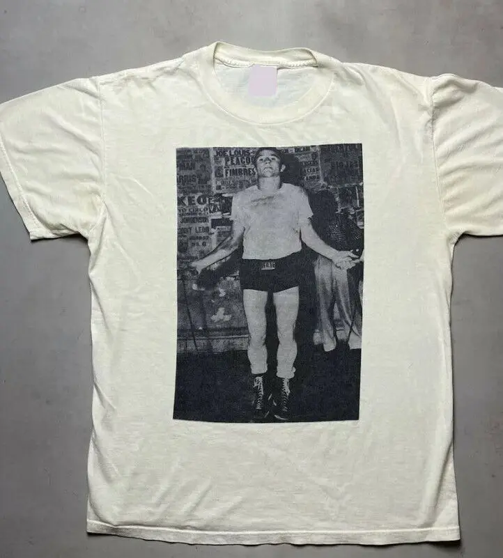 

Morrissey Oye Esteban 1999 Tour Dates Kenny Lane Boxer Tee Shirt TE5658