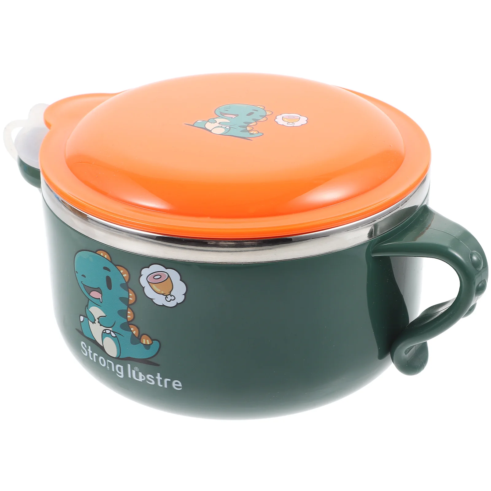 

Suction Cups Infant Bowls Stainless Steel Tableware Snack Keep Warm Baby 304 Toddler