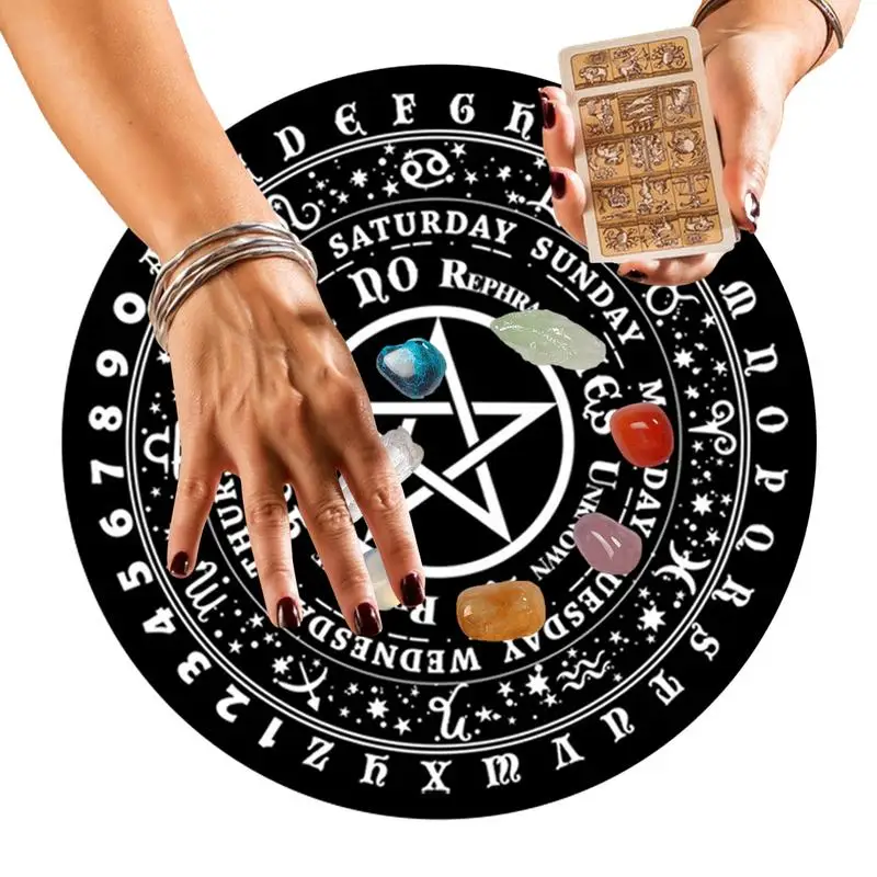 

Pendulum Board Divination Decision Maker Metaphysical Message Board Wooden Carven Board Wiccan Altar Supplies Kit Seance Decor