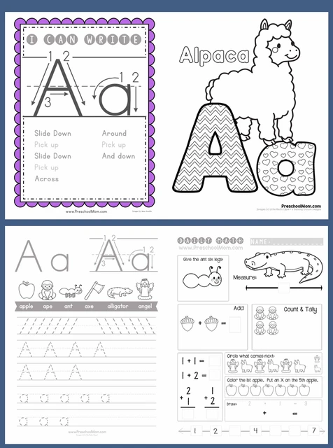 Alphabet Handwriting Practice Abc Letter Coloring Worksheet Kids Baby  Learning Toys Educational Learn English For Kindergarten - Language -  AliExpress