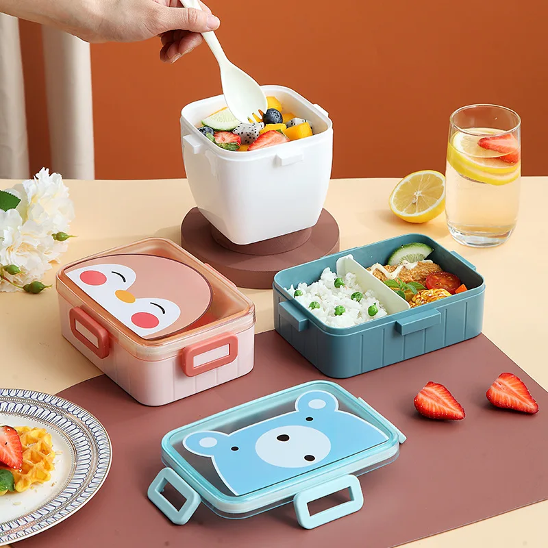 Cartoon Bento Food Warmer Lunch Box with Dividers for Kids - China Bento  and Food Lunch Box price