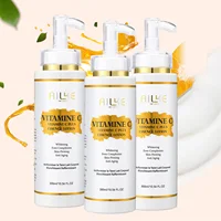AILKE Vitamin C Skin Care Range, Lightening, Brightening Body Lotion, Even Skin Tone Cream, Regenerae Face & Body Serum 1