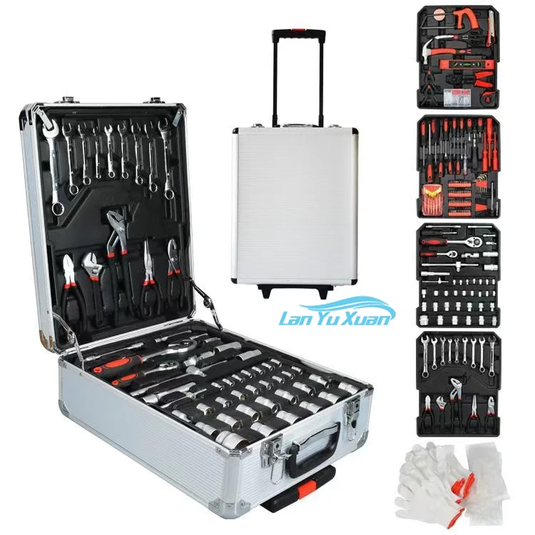 399 Pieces Professional Full Set Electrician Dedicated Tools Multi-function Hardware Household Toolbox