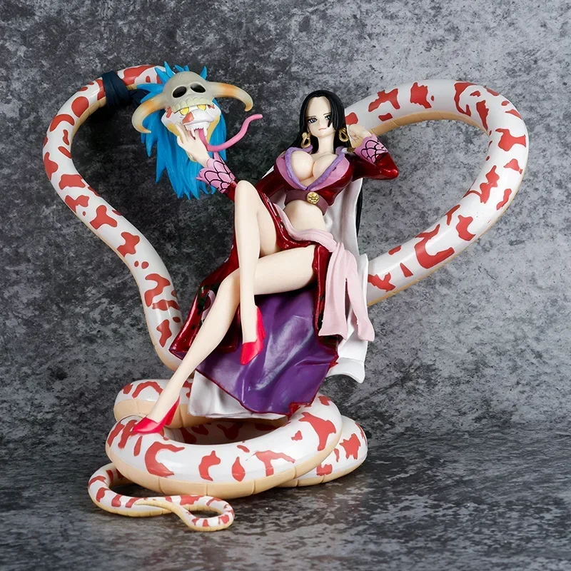 

20cm ONE PIECE Anime Figure Boa Hancock Statue Collection Action Figurine PVCModel Doll Collection Statue for Children Gift Toys