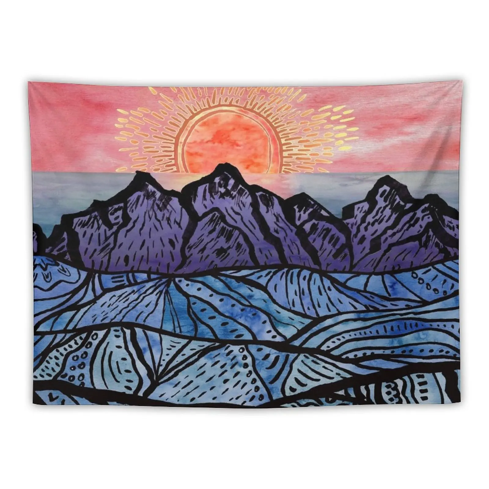 

New Royal Sunset Tapestry Home Decor Accessories Wall Carpet Things To The Room Carpet Wall