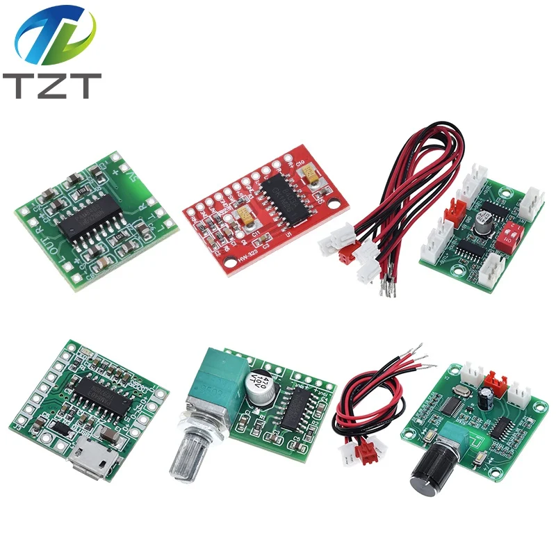 Bluetooth 5.0 PAM8403 Super Mini Digital Verstärkerplatine 2 * 3W 5W Klasse D Digital 2,5V bis 5V Kleine Stereo-Verstärkerplatine