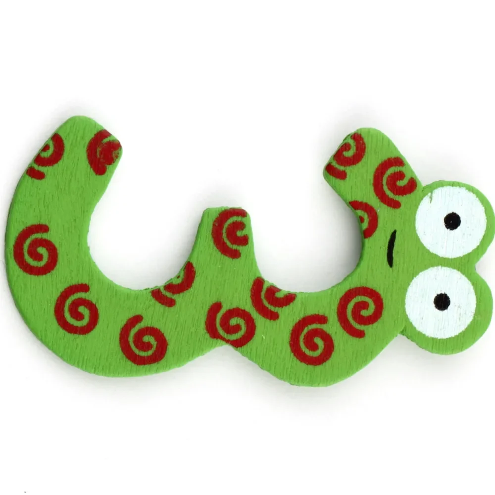 1 Set X Mas Gift Set 10 Number Wooden Early Educational Sticky Toys 4 X6CM Learning Cute DIY Number Decor for Kids Baby