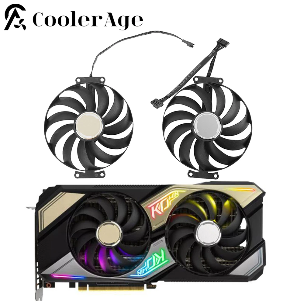 95Mm Originale 7Pin Rtx3060Ti Rtx3070 Ventola Di Raffreddamento Per Asus Ko Geforce Rtx 3060 Ti 3070 Oc Edition 8Gb Gddr6 Gup Fan