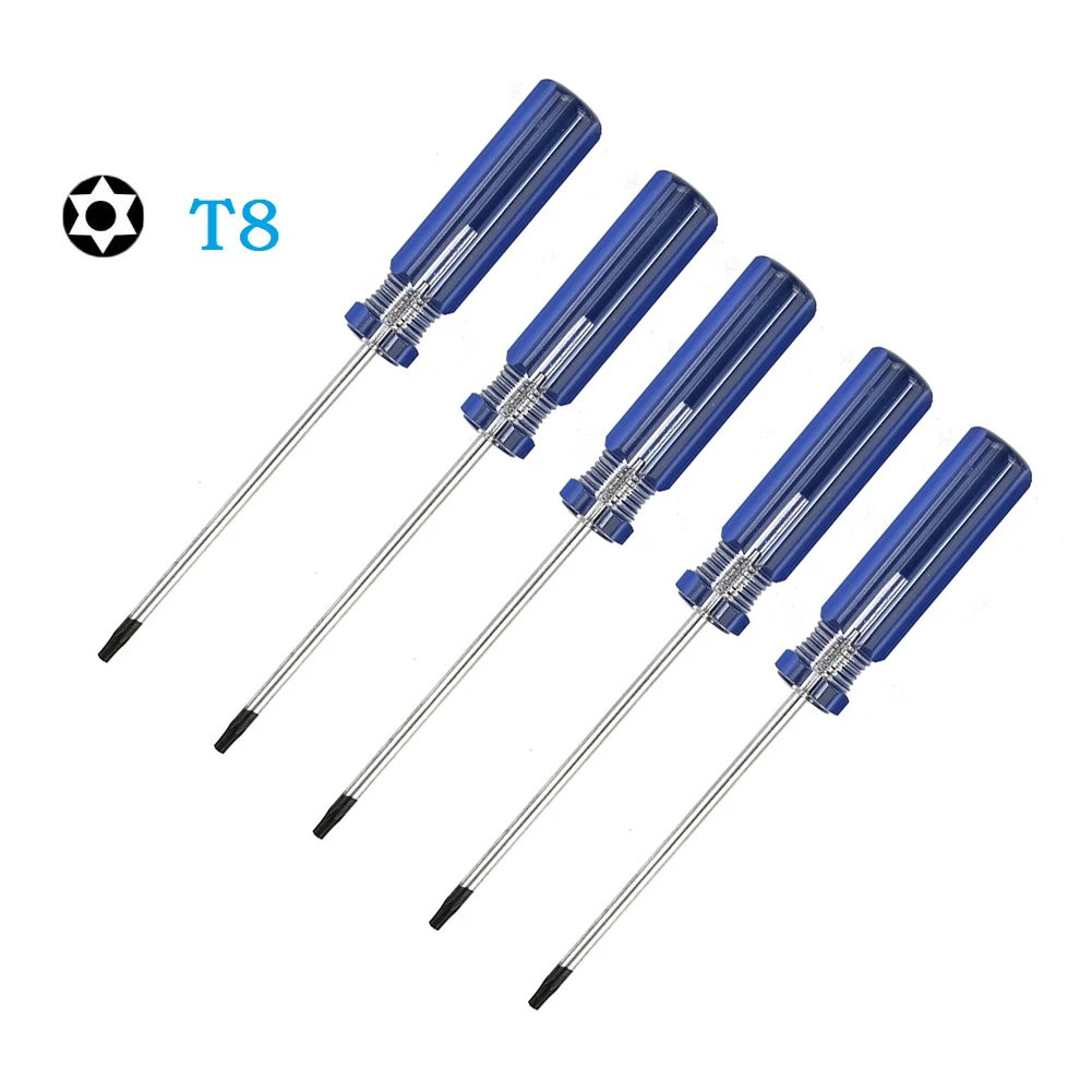

Magnetic Screwdriver Set T8 T9 T10 Precision Tools for Xbox PS3 Phone Repair Sturdy and Durable Damage Free Console Opening