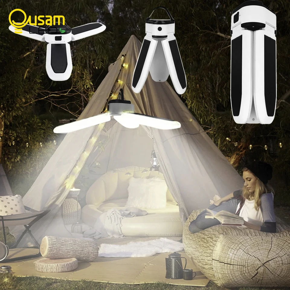 Solar Outdoor Light Camping Lantern Battery Powered LED Portable Flashlight  RGB Lapm Waterproof for Camp, Tents, 1500LM,7200mAh - AliExpress