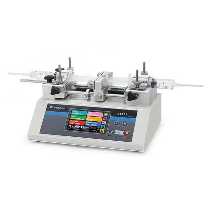 Syringe Pump Lead Fluid TSD0101 Laboratory Syringe Pump