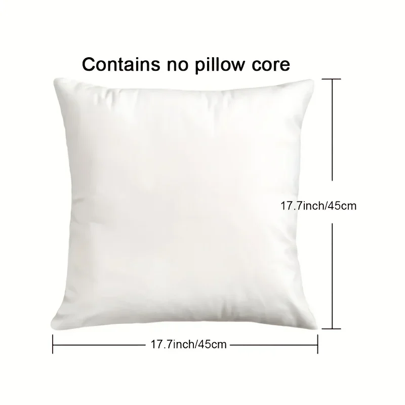 Siamese Cat Resting Pillow Cover for Home and Car Decor (Cushion Not Included)