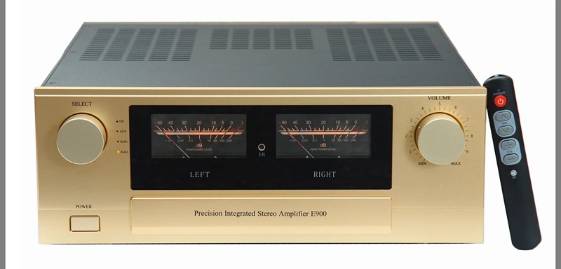 Nuovo Amplificatore Di Potenza Del Circuito Accuphase Con Vu Meter Amplificatore Di Classe Ab Hi-End Ingressi Bilanciati A Estremità Singola