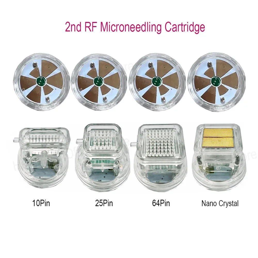 Nieuwe Microedling cartridge met 10/25/64 pinnen en vervangende aansluitbuis voor fractionele RF-microedels_voghion.com
