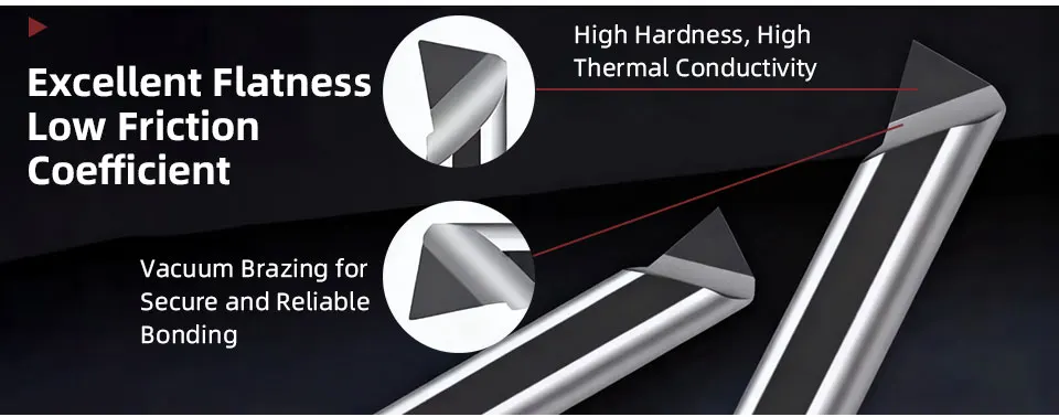 BB Diamond PCD CBN Bohrschneider, Drehstange, Innendrehwerkzeug, 72-Grad-MTR für Aluminiumstahl – Detail 7