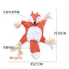 Plush Dog Toy Squirrel Fox Shape Containing Ringing PaperBBCall Pets to Relieve Boredom Bite-Resistant Toys 3