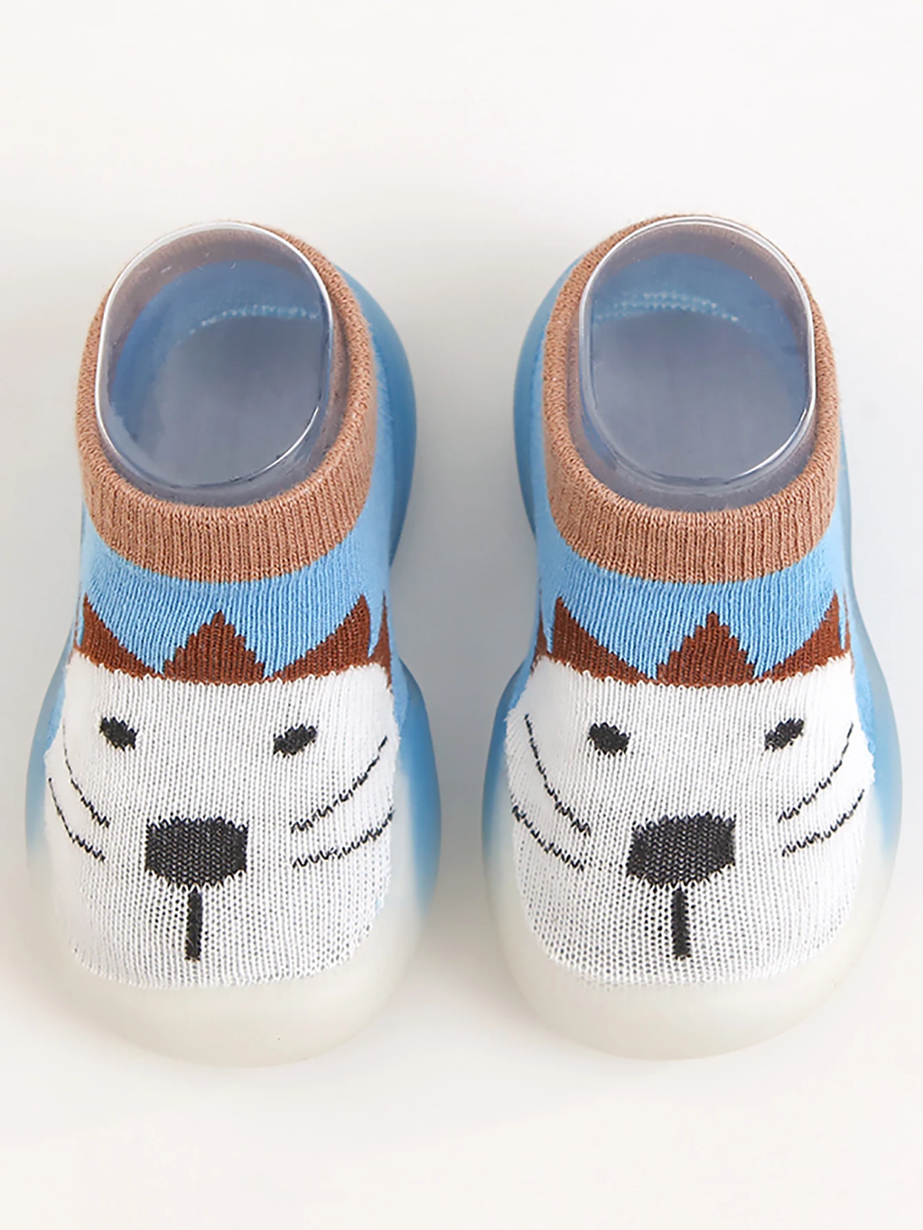 Baby cute animal cartoon pattern toddler shoes Boys non-slip soft-soled shoes Girls breathable sock shoes 5