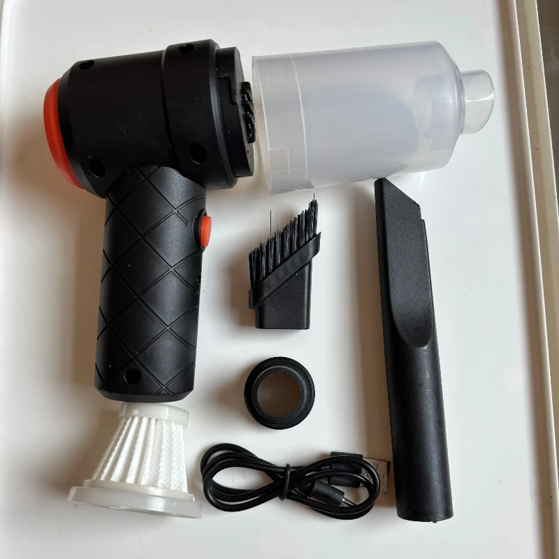 Car Vacuum Cleaner, 6500R Vacuum Cleaner and Air Duster, 120W High Power Wet and Dry Car Cleaner YT-M2037