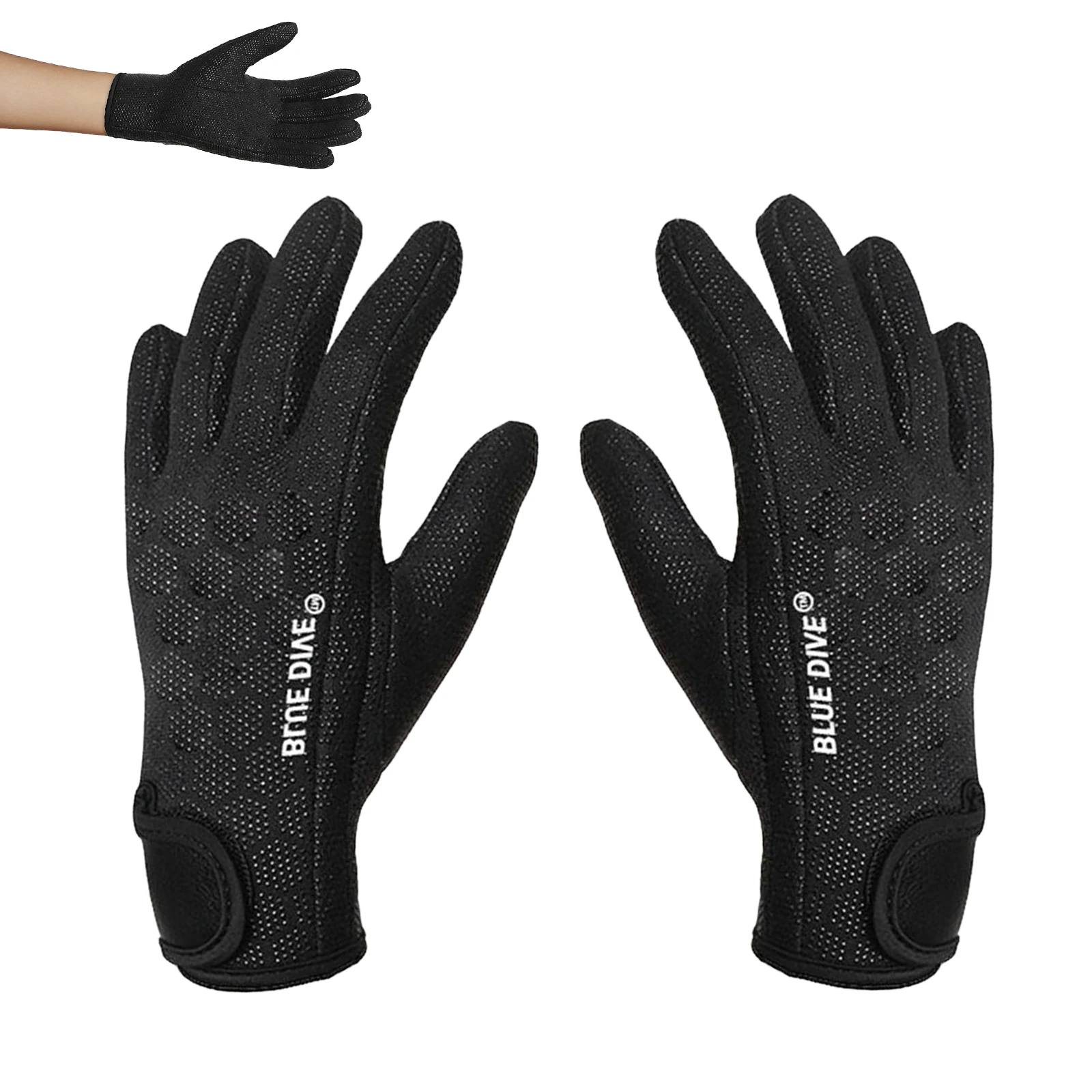 1.5mm Neoprene Diving Gloves Non-Slip Surfing & Snorkeling Gloves for Snorkel & Paddle Board