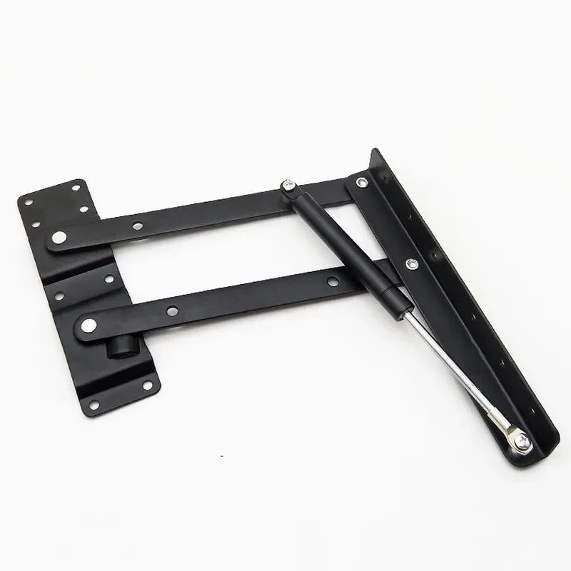 2pcs Folding Spring Tea Table Hinge Furniture Lift Up Top Mechanism Hardware Lifting Rack Shelf for Coffee Computer Table images - 6