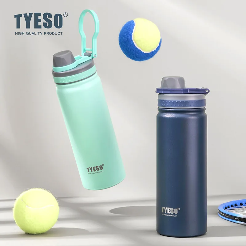 Tyeso 530/750ML Thermos Bottle Stainless Steel Vacuum Flask Travel Cup Insulated Water Bottle Sport Thermal Cup Mug Hot Cold Mug stainless steel thermos bottle thermal water bottle stainless steel water bottle