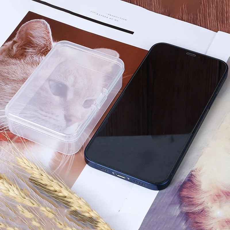 

9,5x6,5 см защитный чехол для карт ransродитель прозрачная фотография коробка для попкорна самодельная Водонепроницаемая фотография корейский футляр для хранения карт