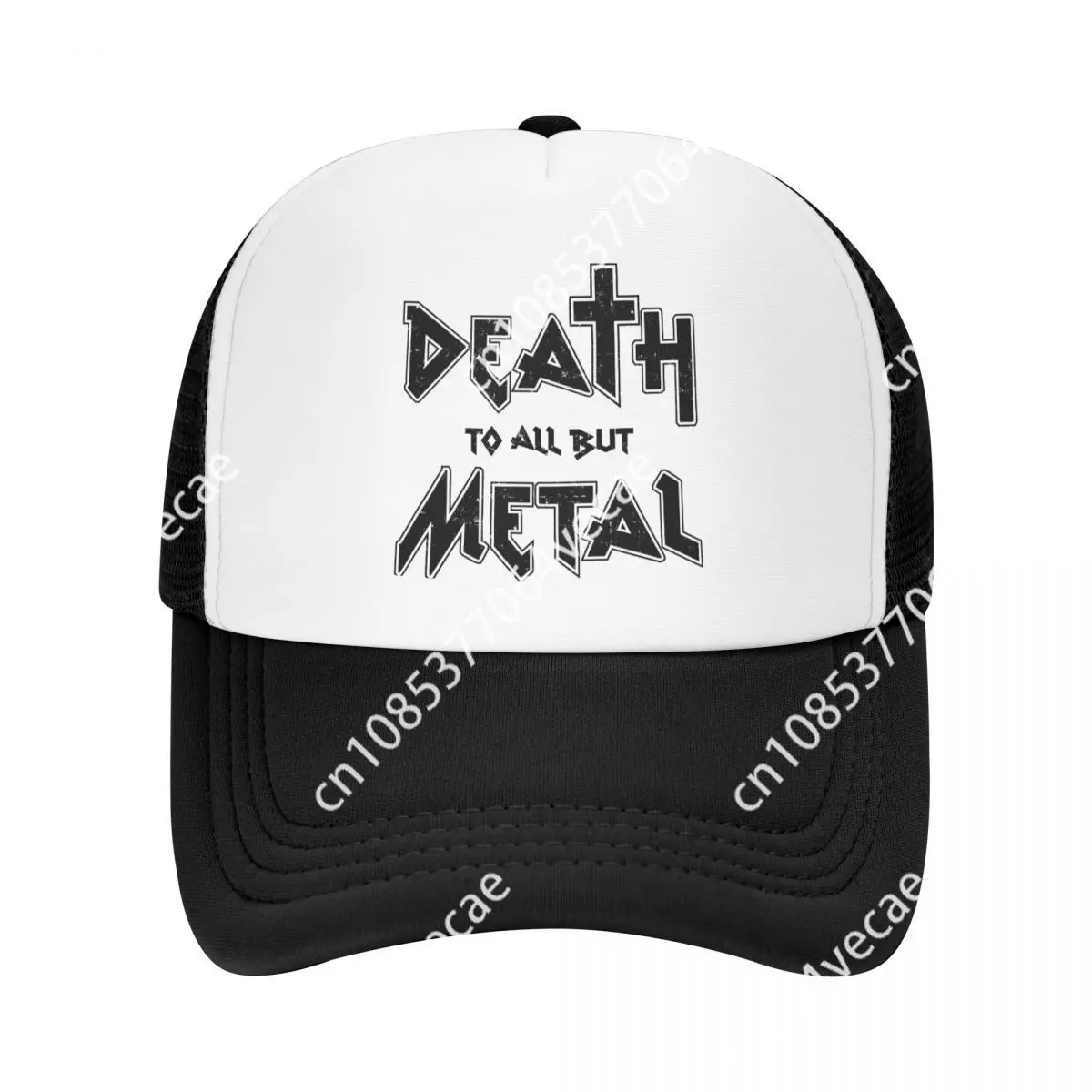 

Кепка-бейсболка в стиле панк «Death To All But Metal»