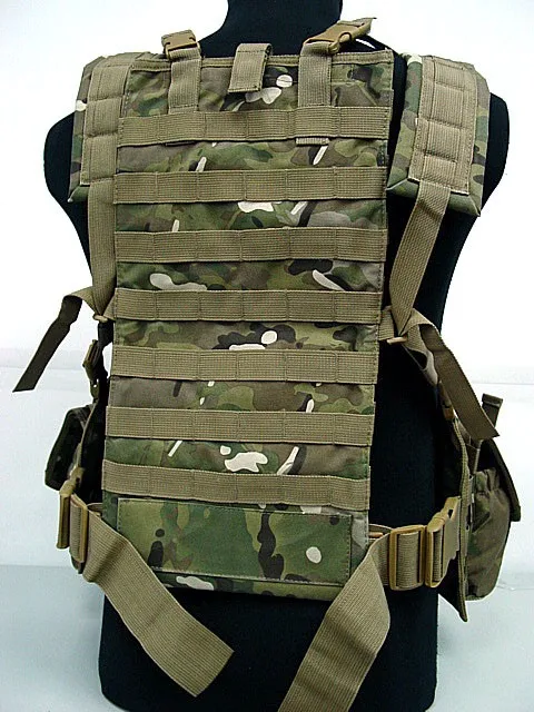 Airsoft Molle Canteen Hydration Combat RRV Vest (23)