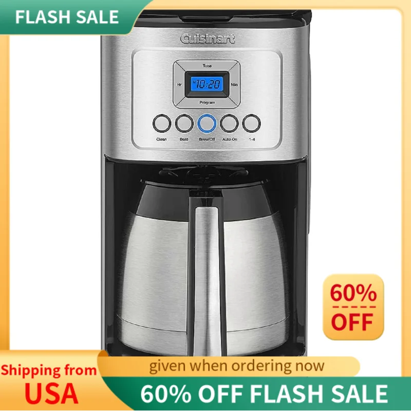 

Cuisinart Stainless Steel Coffee Maker, 12-Cup Thermal, Silver