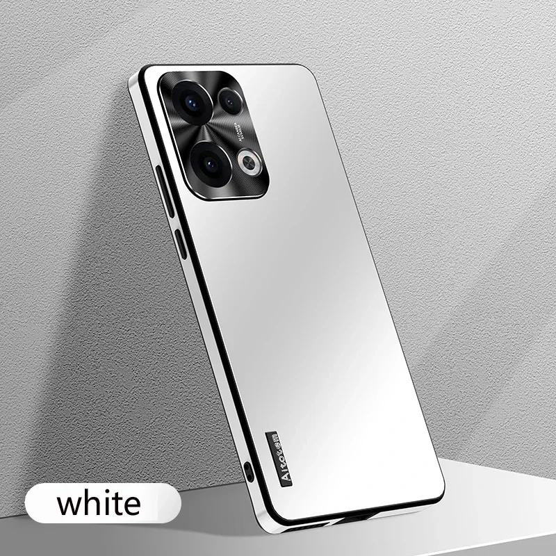 Sleek Metal Camera Full Protection Phone Case - Shockproof & Anti-Drop Soft Edge Bumper Cover